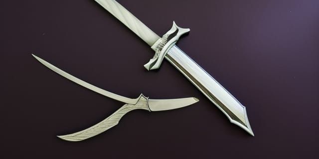 AI Generated Sword