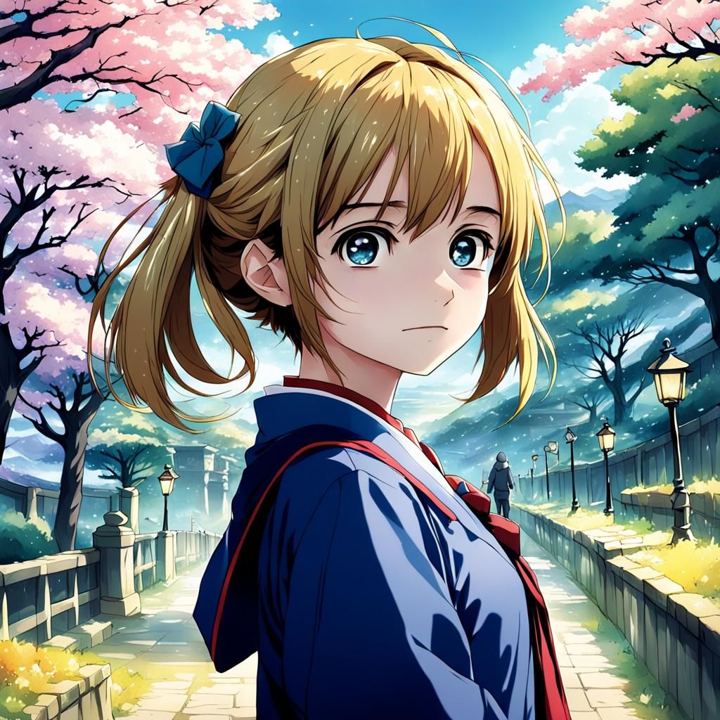 Emma: Anime Key Visual Art