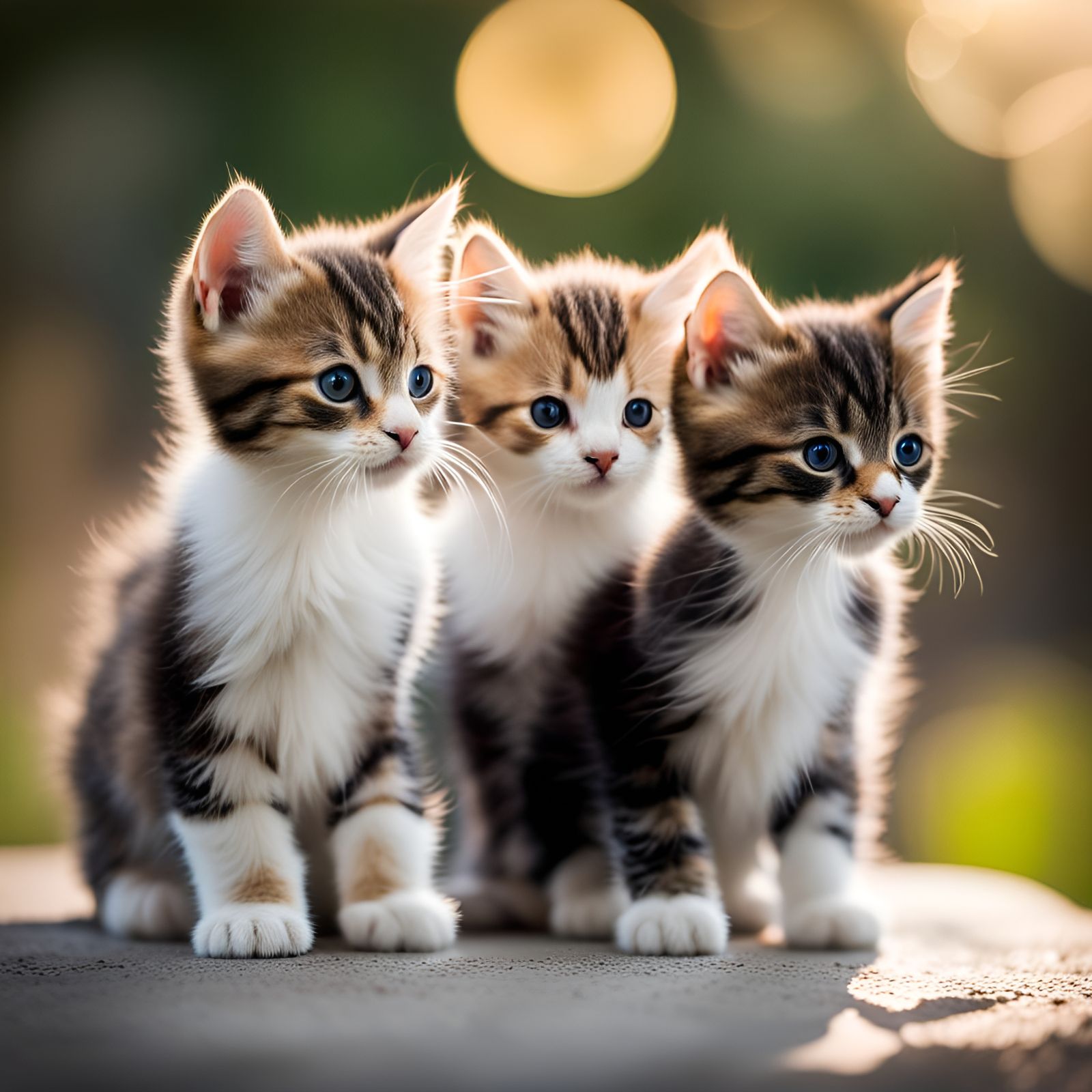 Kittens Captured with Professional Photography Techniques