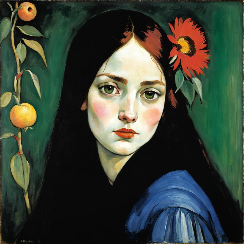 Artistic Fusion: A Blend of Masters' Styles