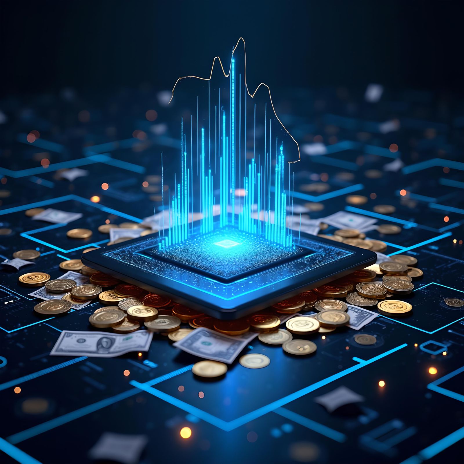 Trading Platform Using Own Funds Visualized