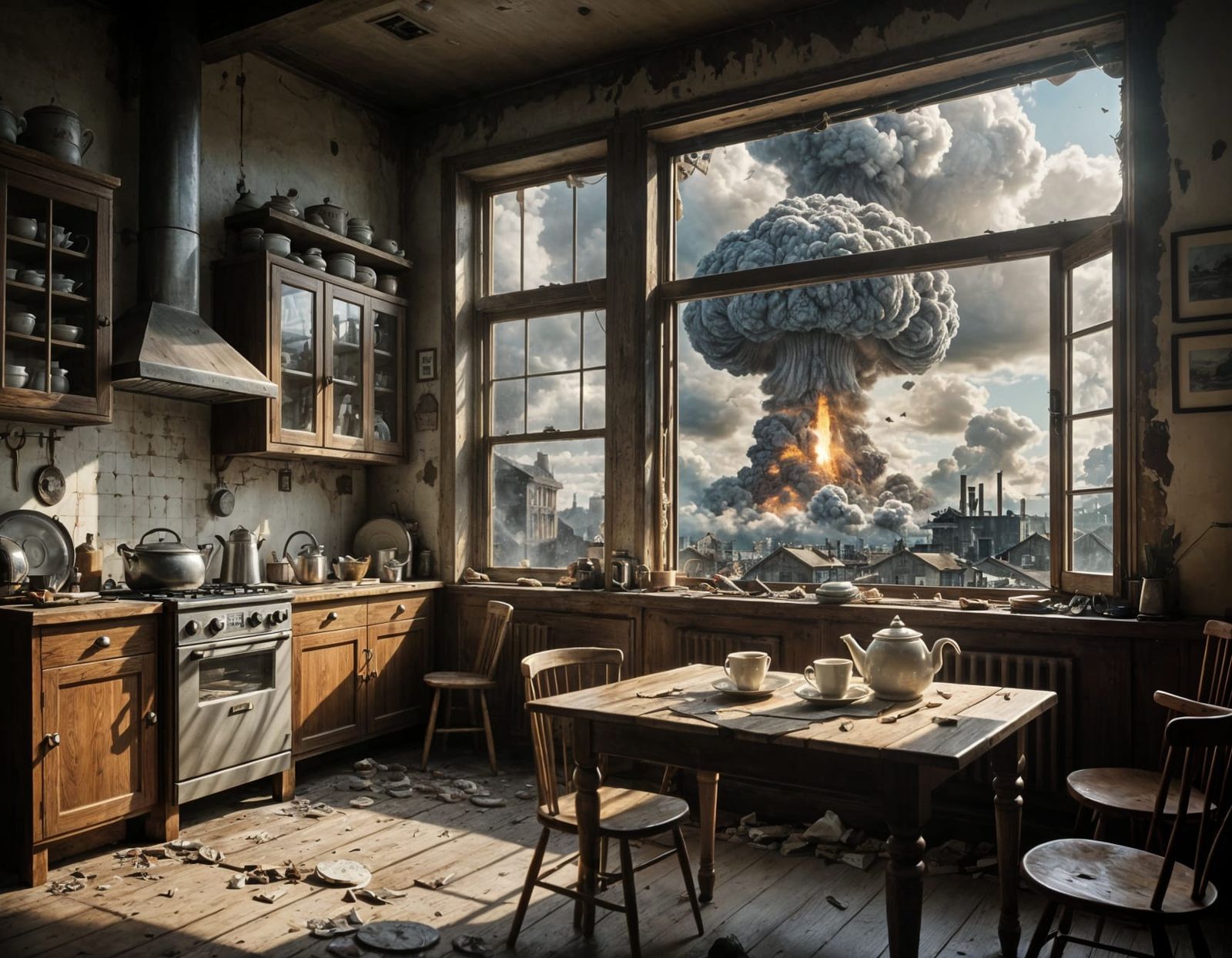 Cozy Sanctuary Amidst Global Chaos