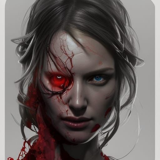 Hyperdetailed Portrait with Dynamic Lighting