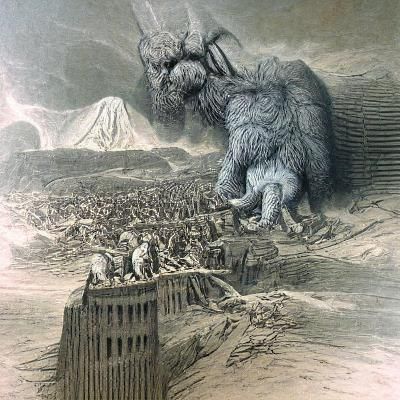 Behemoth Image Generated by AI