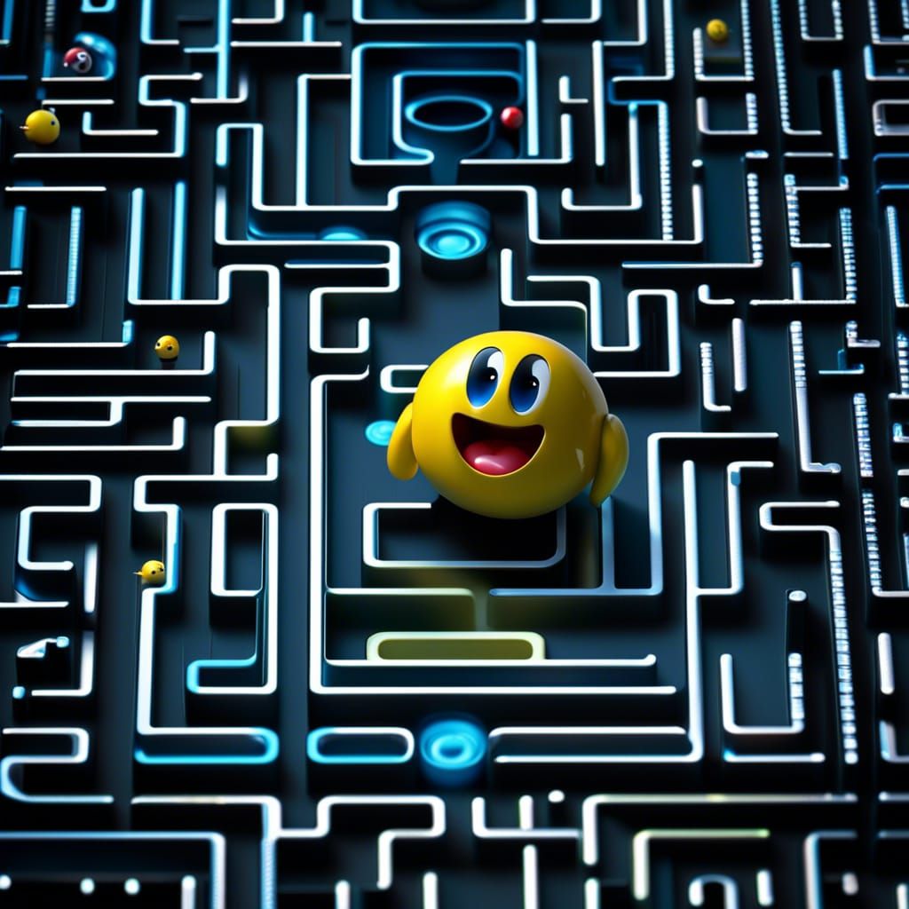 Pac-Man maze