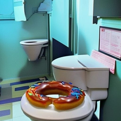 donut toilet