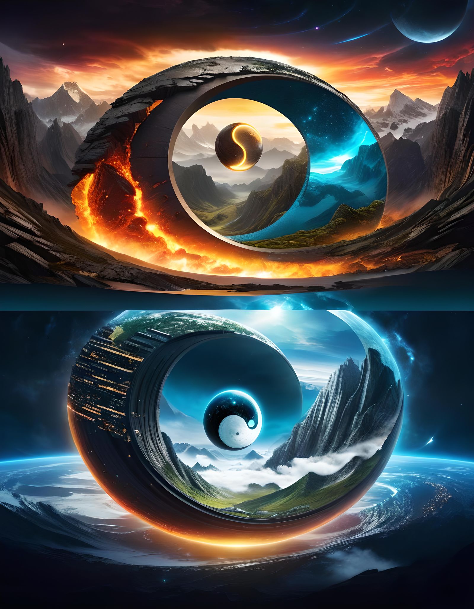 Ying & Yang of Earth & Sky