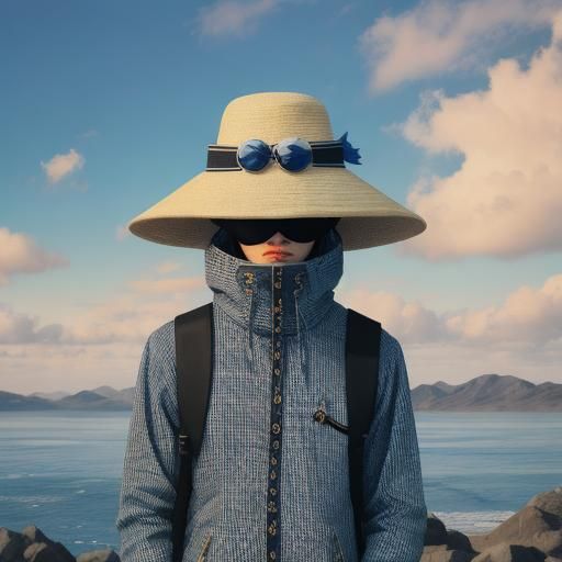 Abstract AI Image Based on Simple Text Prompt