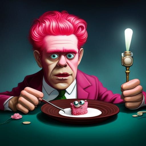 Frankenberry Inspired Frankenstein Monster Illustration