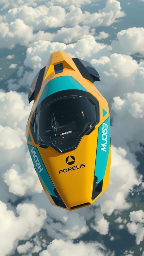 cyber tech sport hover-speeder