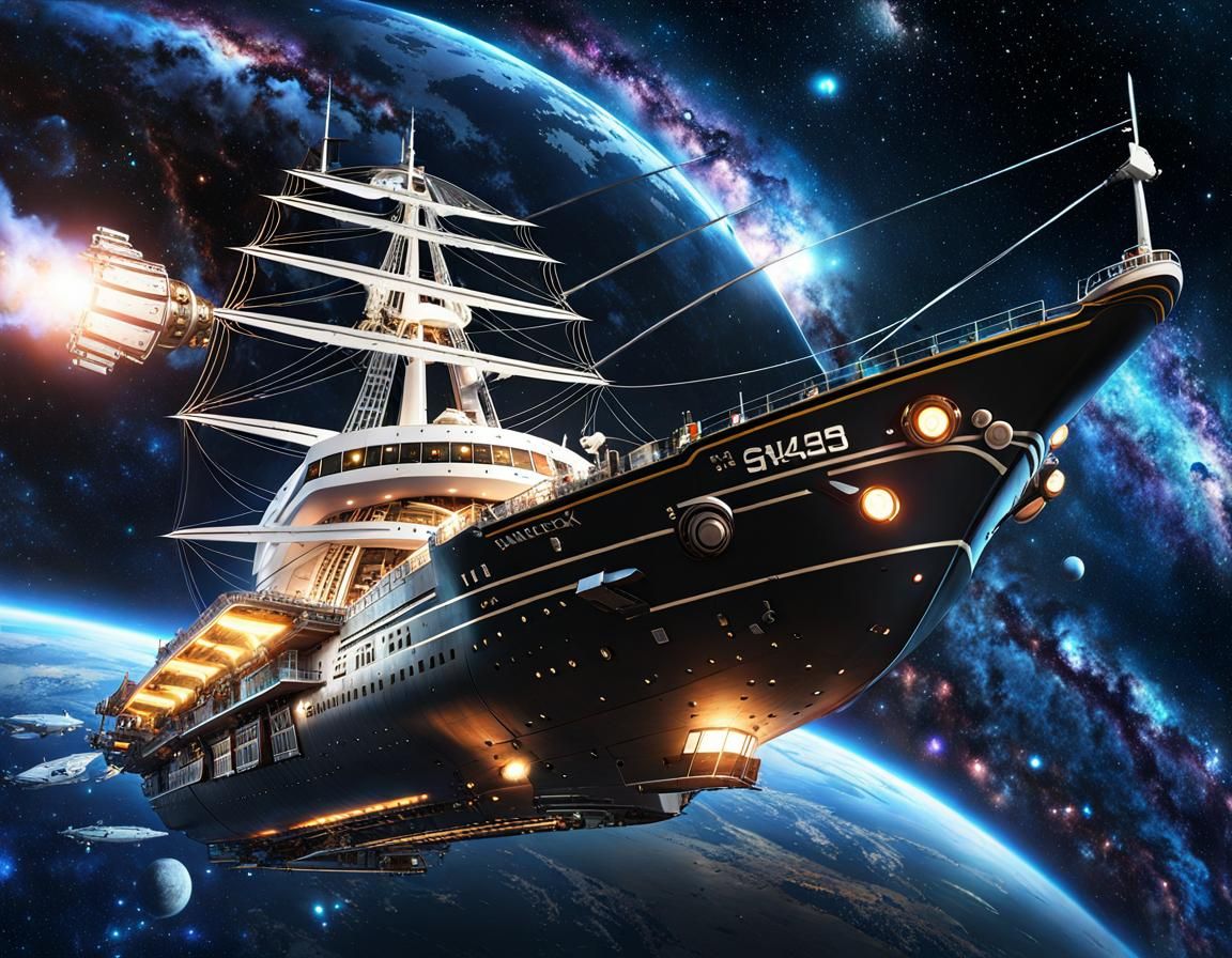 Space Pirate Action in Steampunk Sci-Fi Galaxy