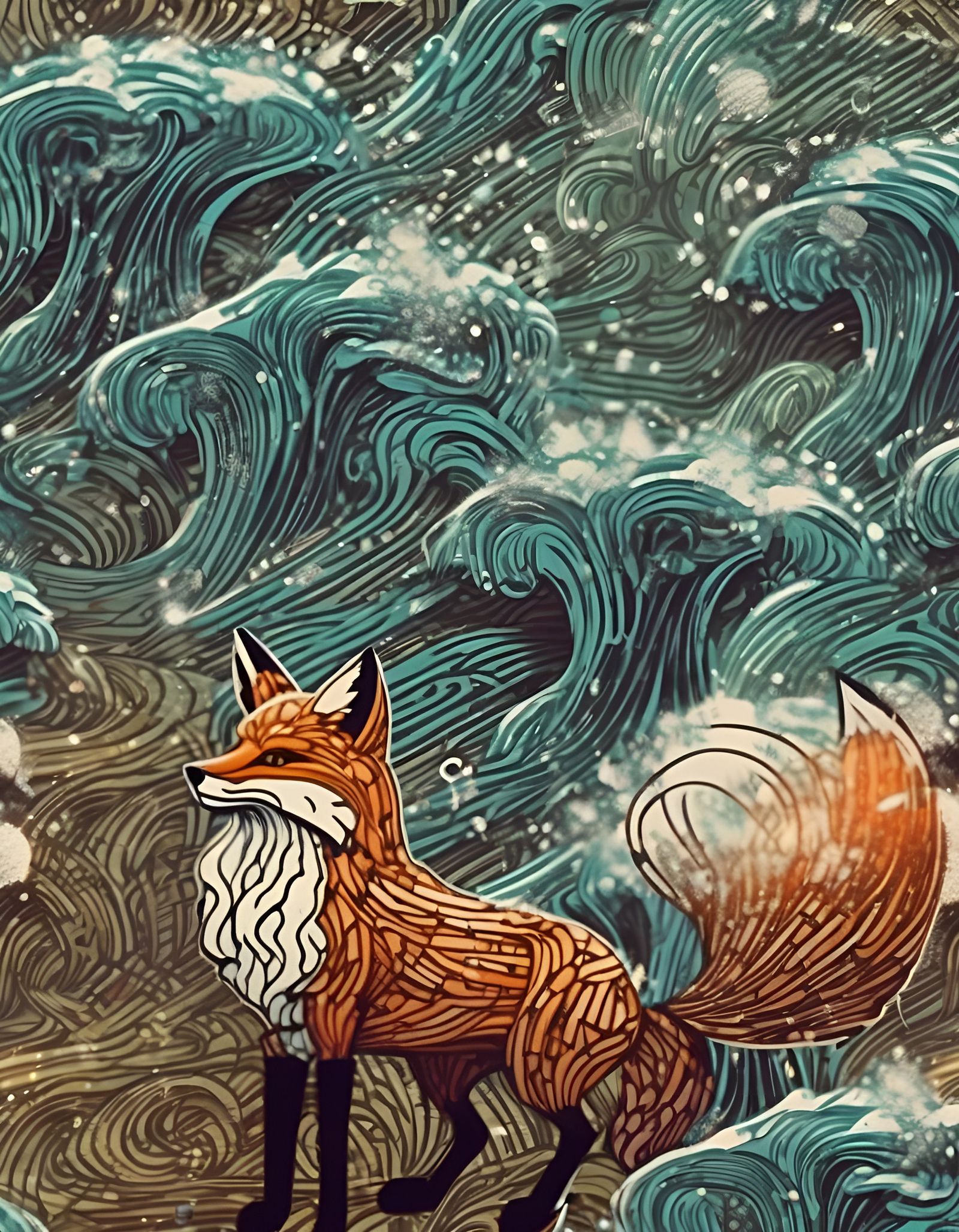Waves. Fox edition.