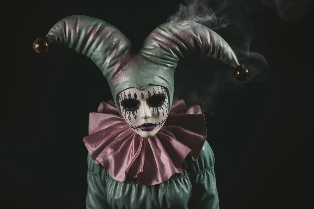 Ethereal Jester in Dark Circus