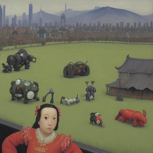 Eeyore's Shanghai Robot Worries: Renaissance meets Expressio...