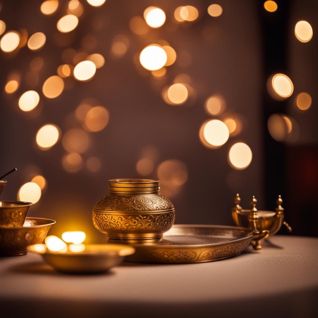 Ramadan Scene in Professional Photography Style