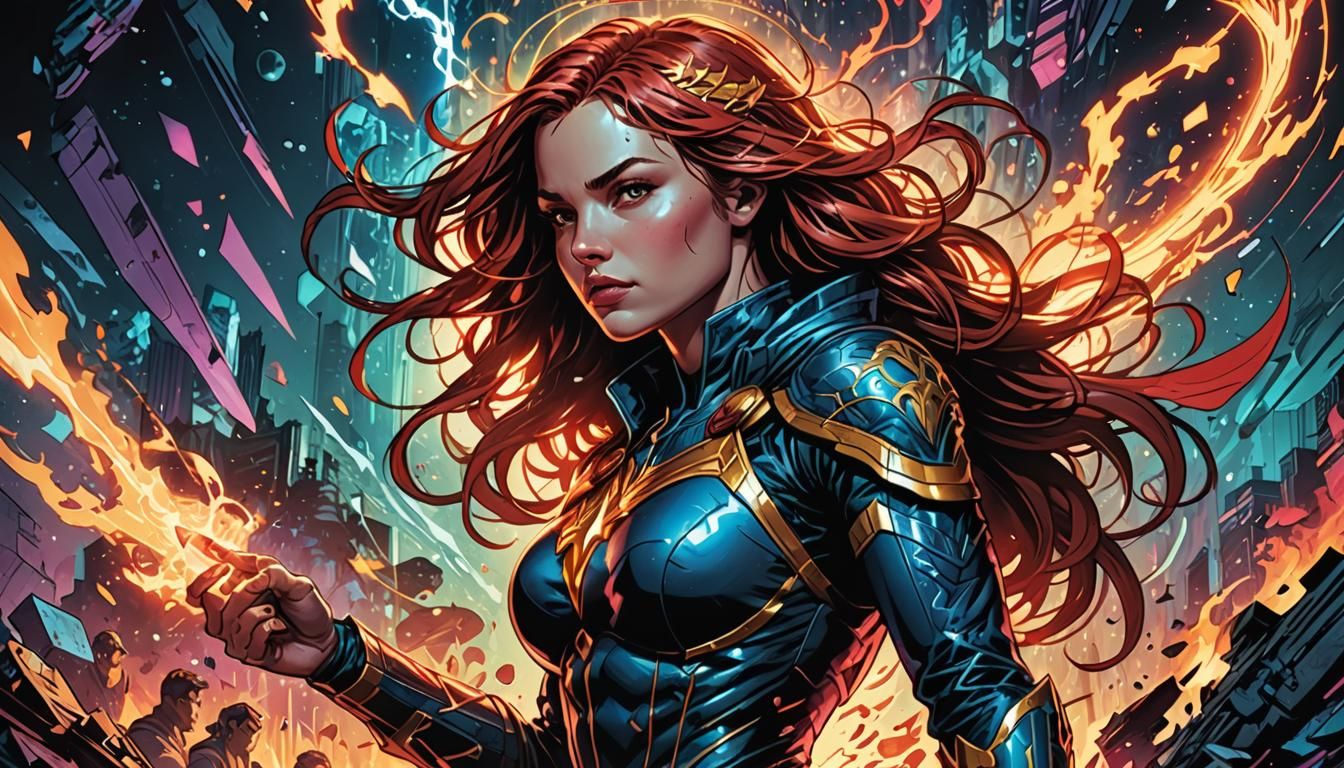 Empowering Women Artists Creating Vibrant Digital Art