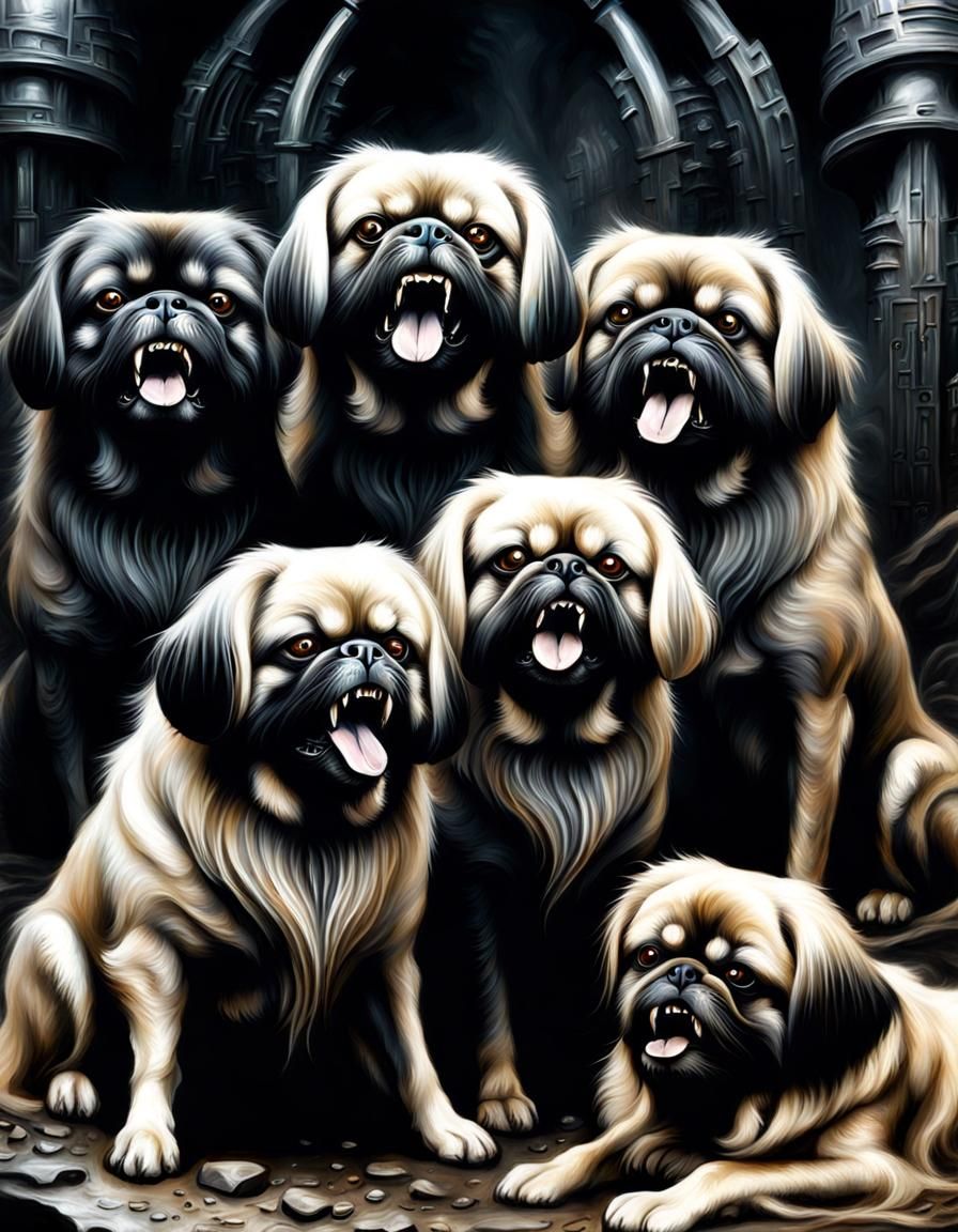 Pekinese Hell hounds