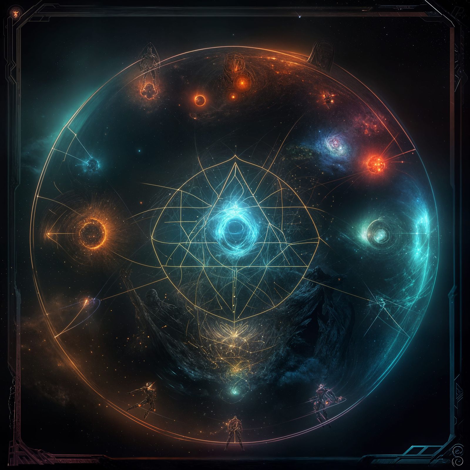 Galactic Superheroes of the Mind