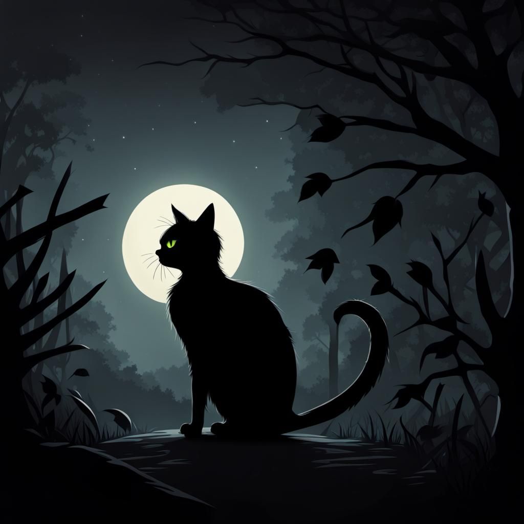 Black Cat in the Dark, Hopper Style