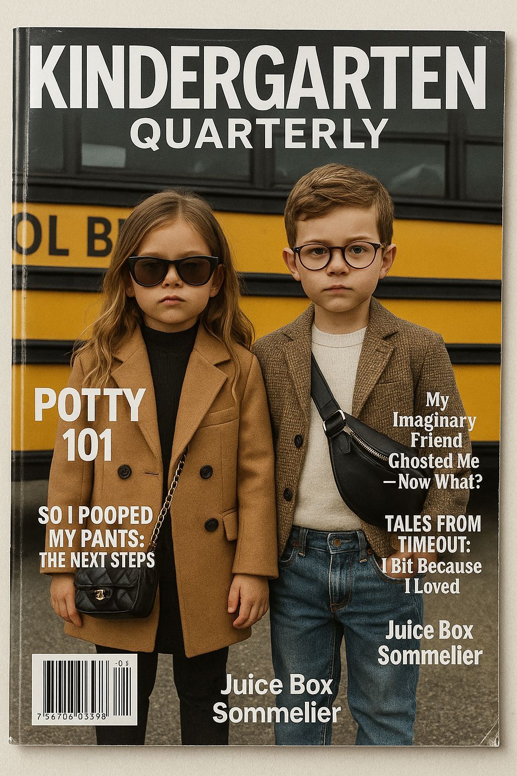 Kindergartener Quarterly: We Ask the Big Questions. Like 'Wh...