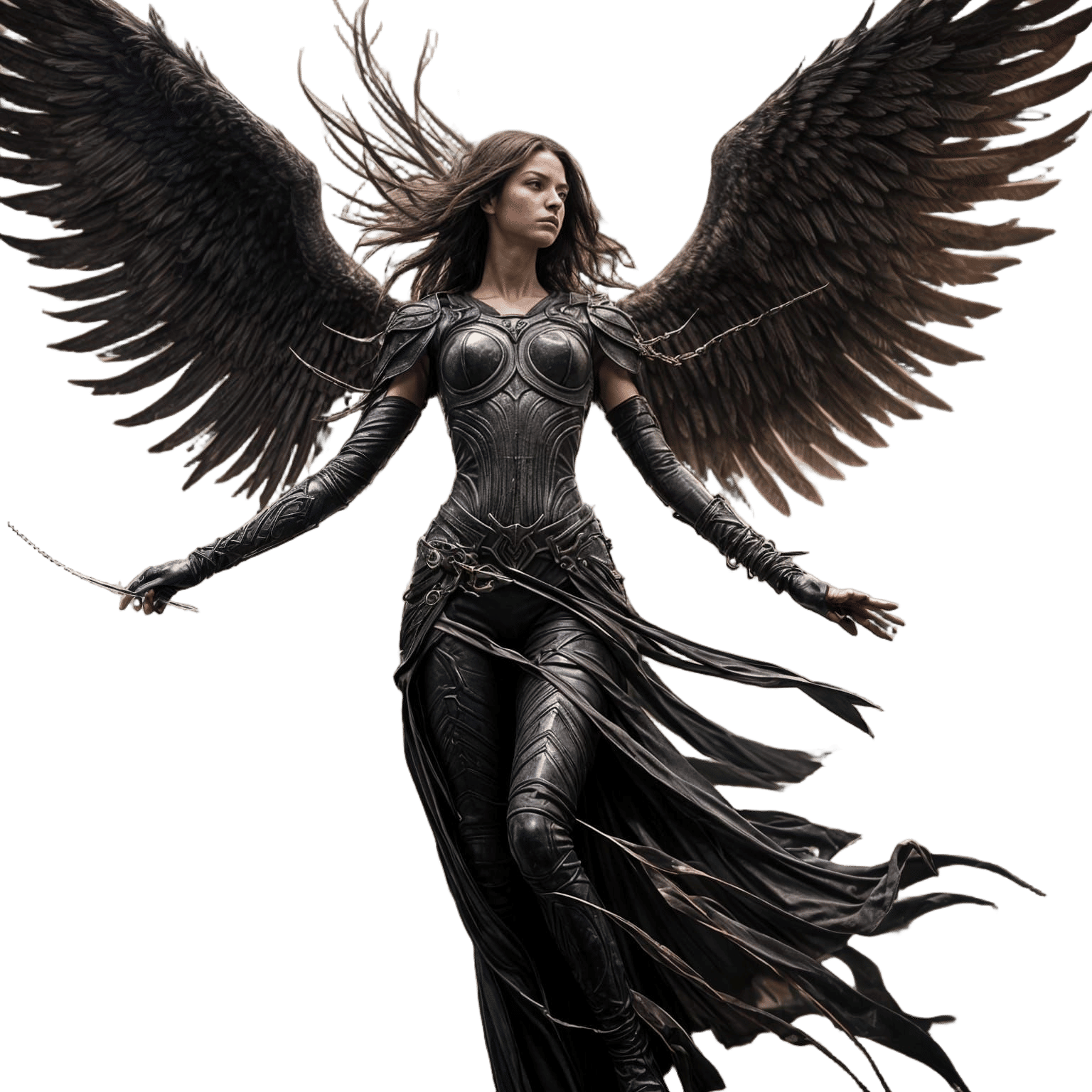 Angelic Battle: Light Versus Dark, Hyperreal Art