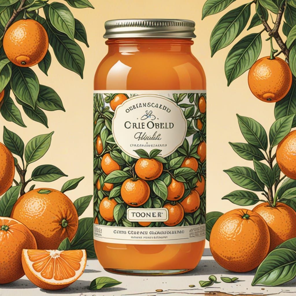 label for "Citrus Orchard Toner."