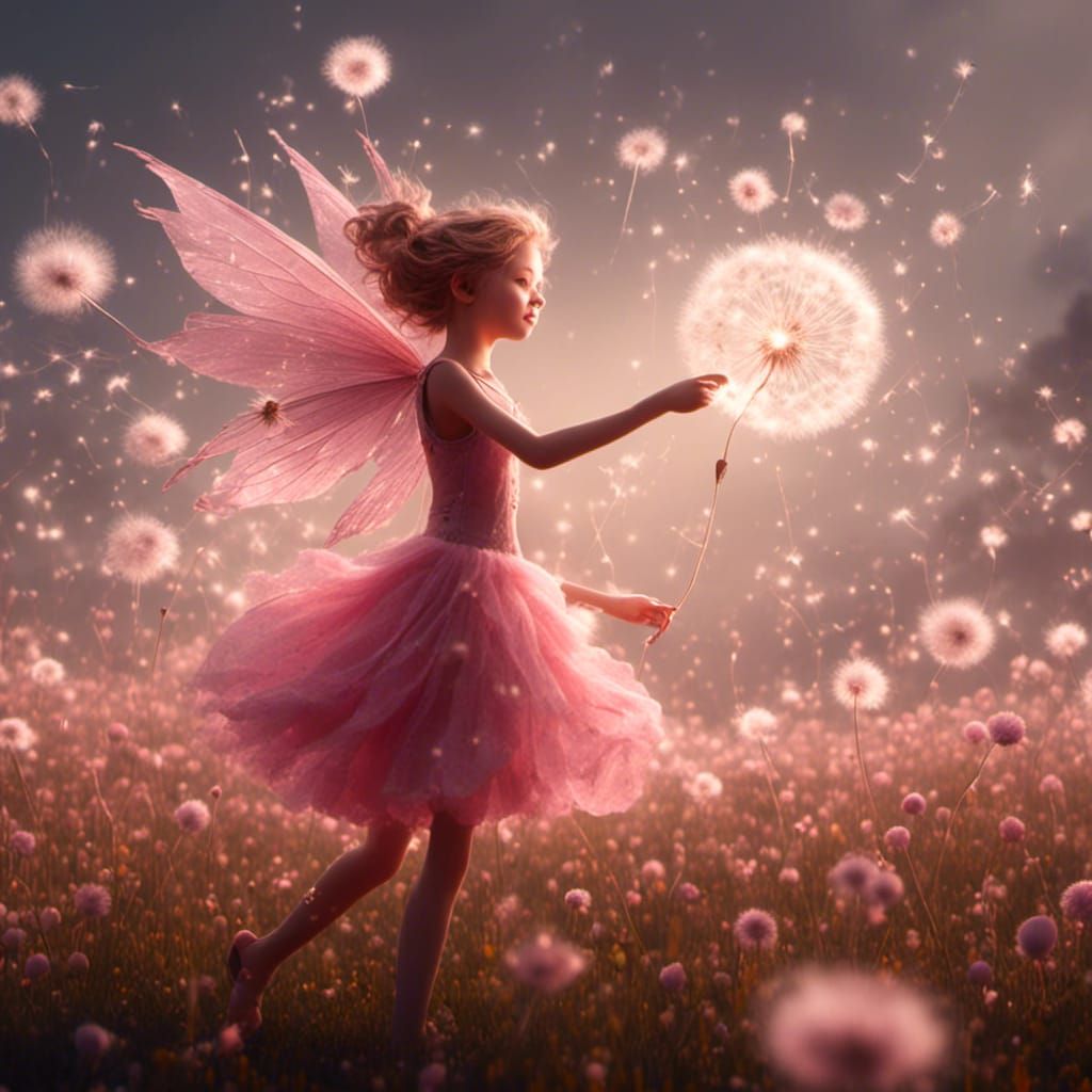 Fairy Clocks in the wind