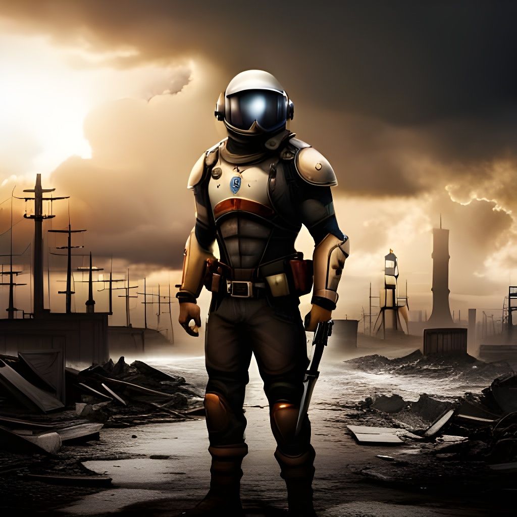 Girl in Shinjuku: Watercolor Anime Style