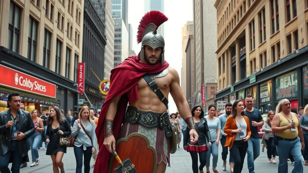 Spartacus in Urban Fantasy New York