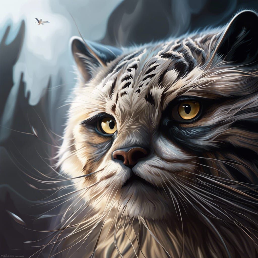 Pallas's Cat / Manul 1 - SDXL 0.9