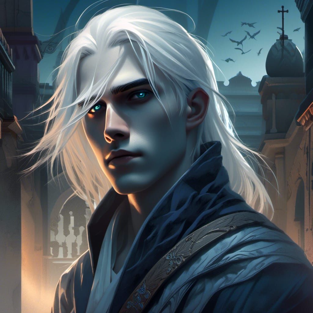 Ethereal Shadow Assassin in Ghostly City