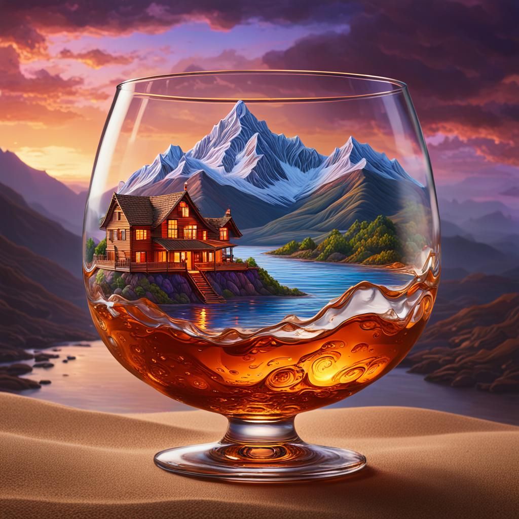 Life is Different in a Brandy Glass