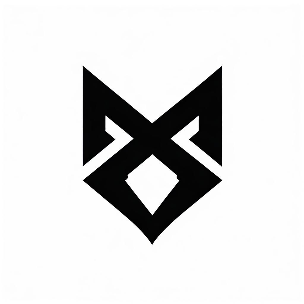 Warhammer 40K Logo in Futuristic Digital Art Style