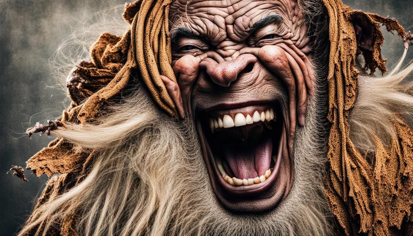 Minimalist Black Void Mouth