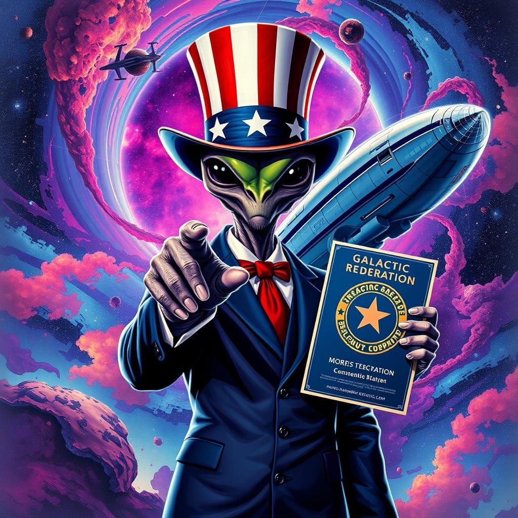 Galactic Federation Recruits: Join the Cosmic Quest