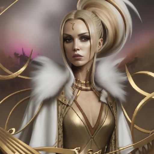 Abstract AI Image: Savage