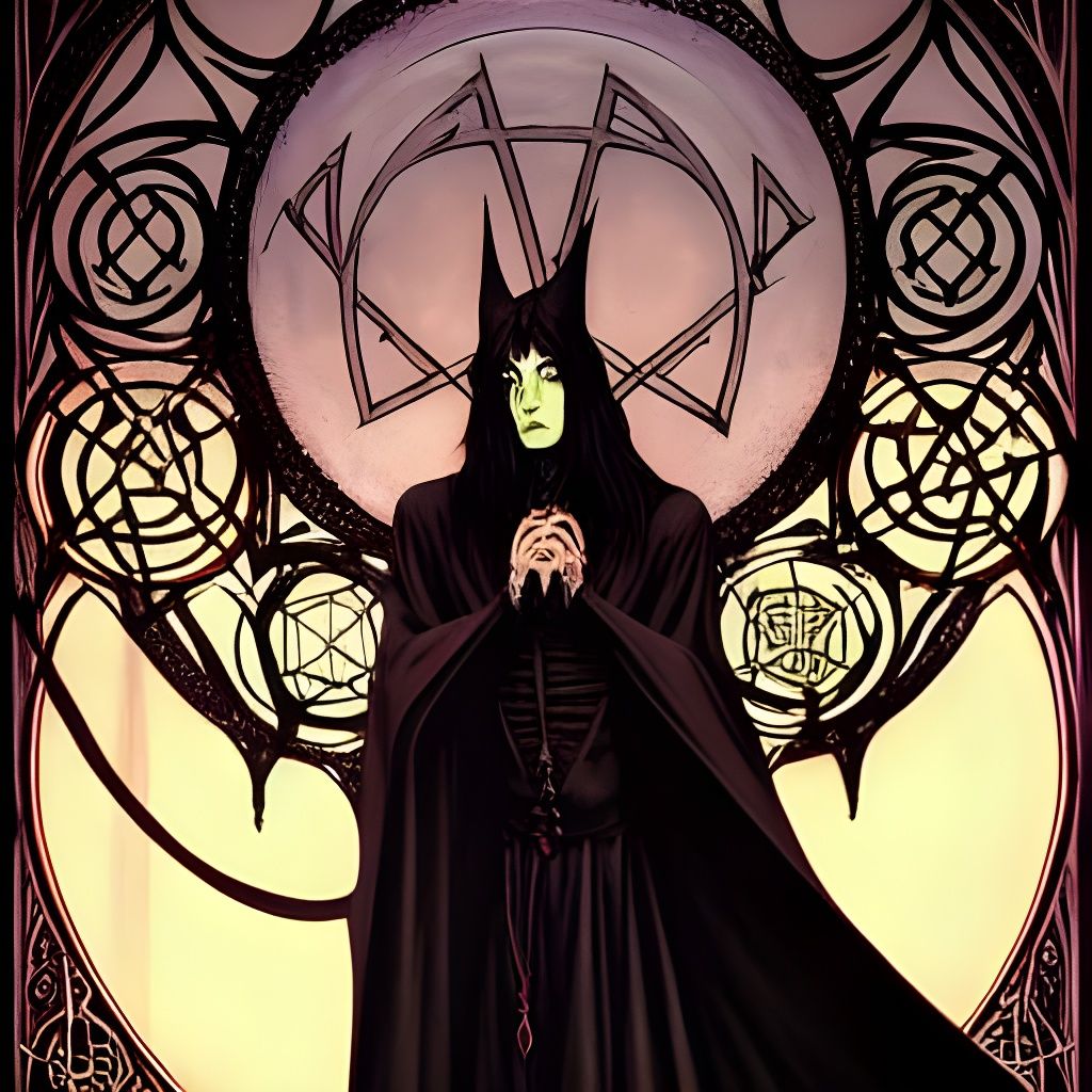 Vampire Wizard: Blood Magic in Gothic-Punk Style