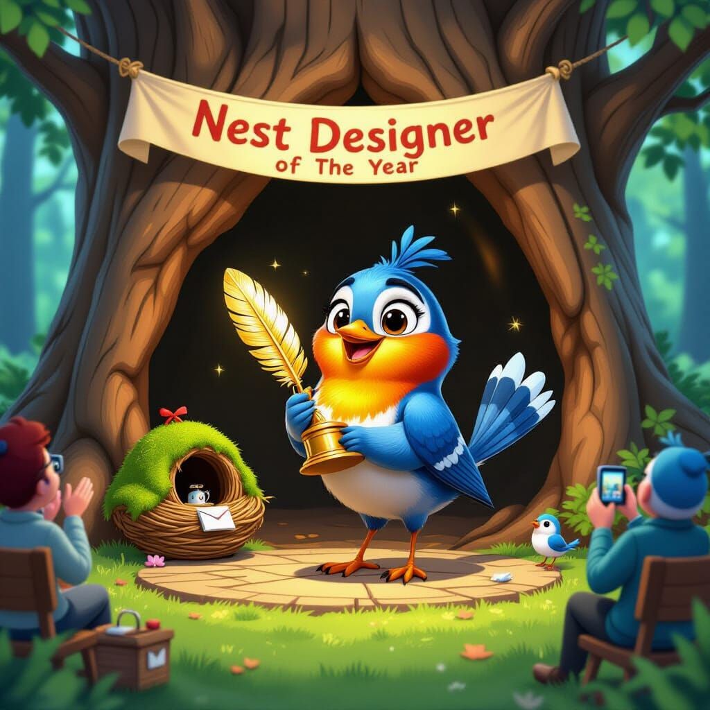 Robin Wins Nest Designer Award in Pixar Style