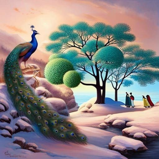 Happy Friendship Day Message in 3D Digital Art