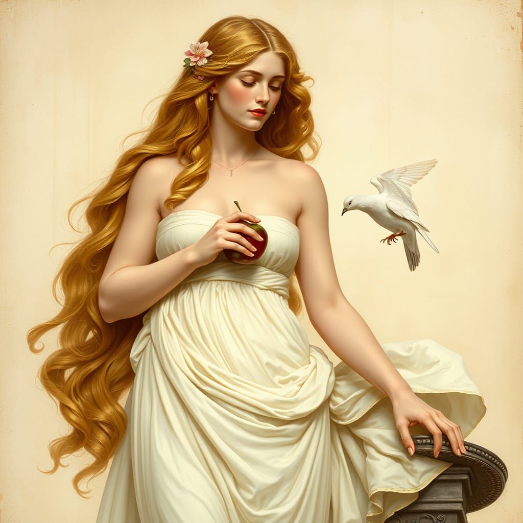 Aphrodite, Goddess of Beauty in Classical Style