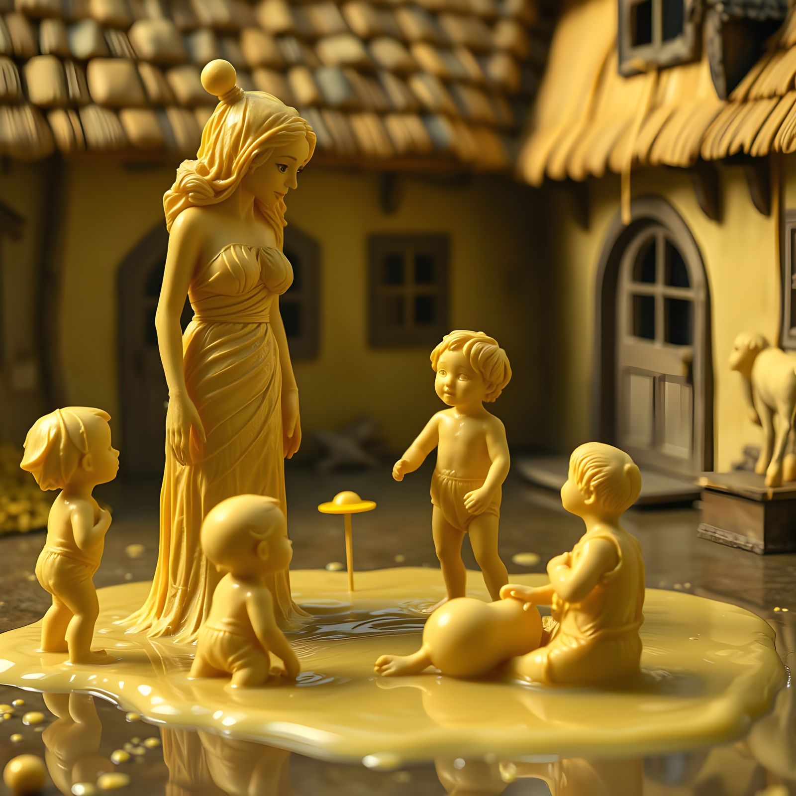 Melting Butter Family Drama in Buttermilk Village