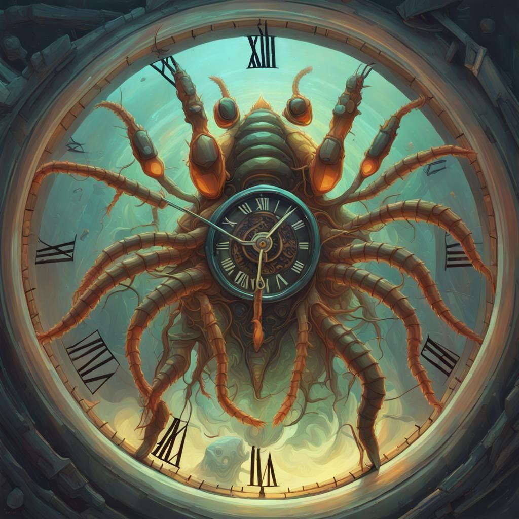 What kind of bug can tell time? A clock-roach.