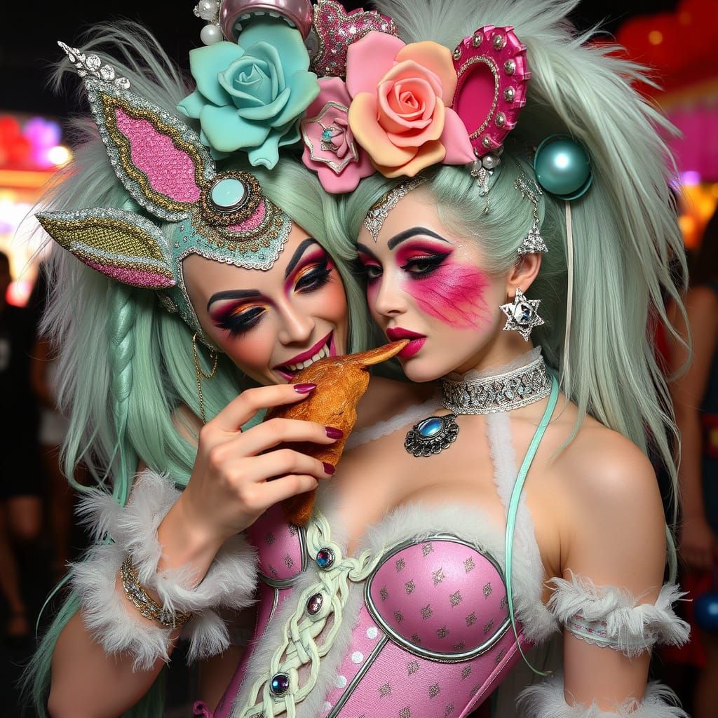 Femboycarnivals devours  a femboynator