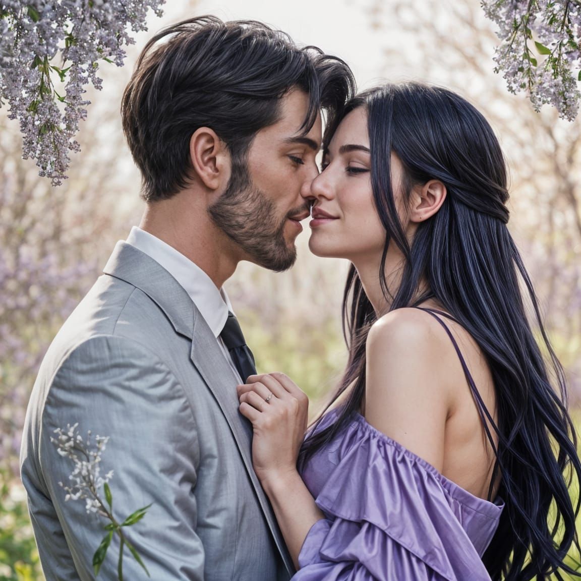Grey & Violet