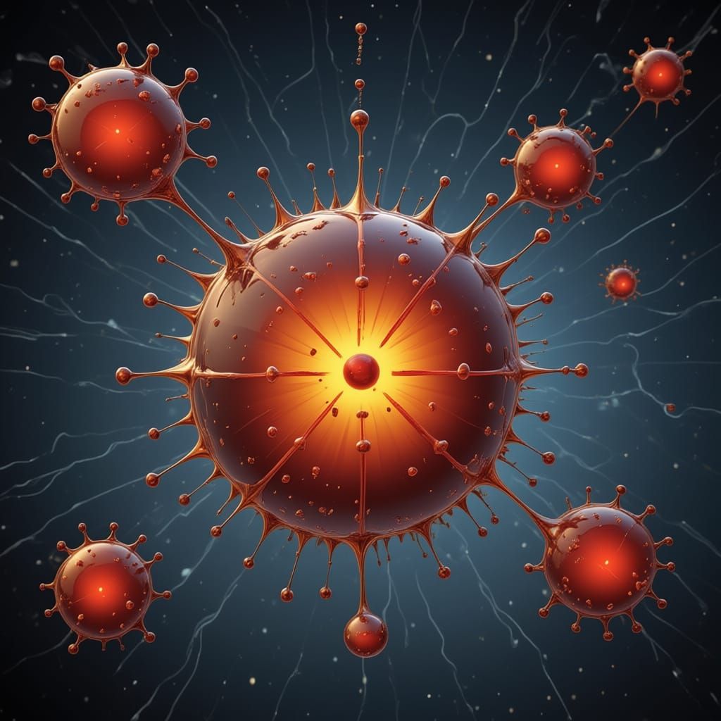 Abstract Visualization of Quantum Droplets
