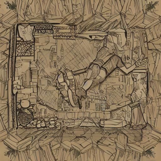 Romantic Beige Illustration of a Gentle Touch