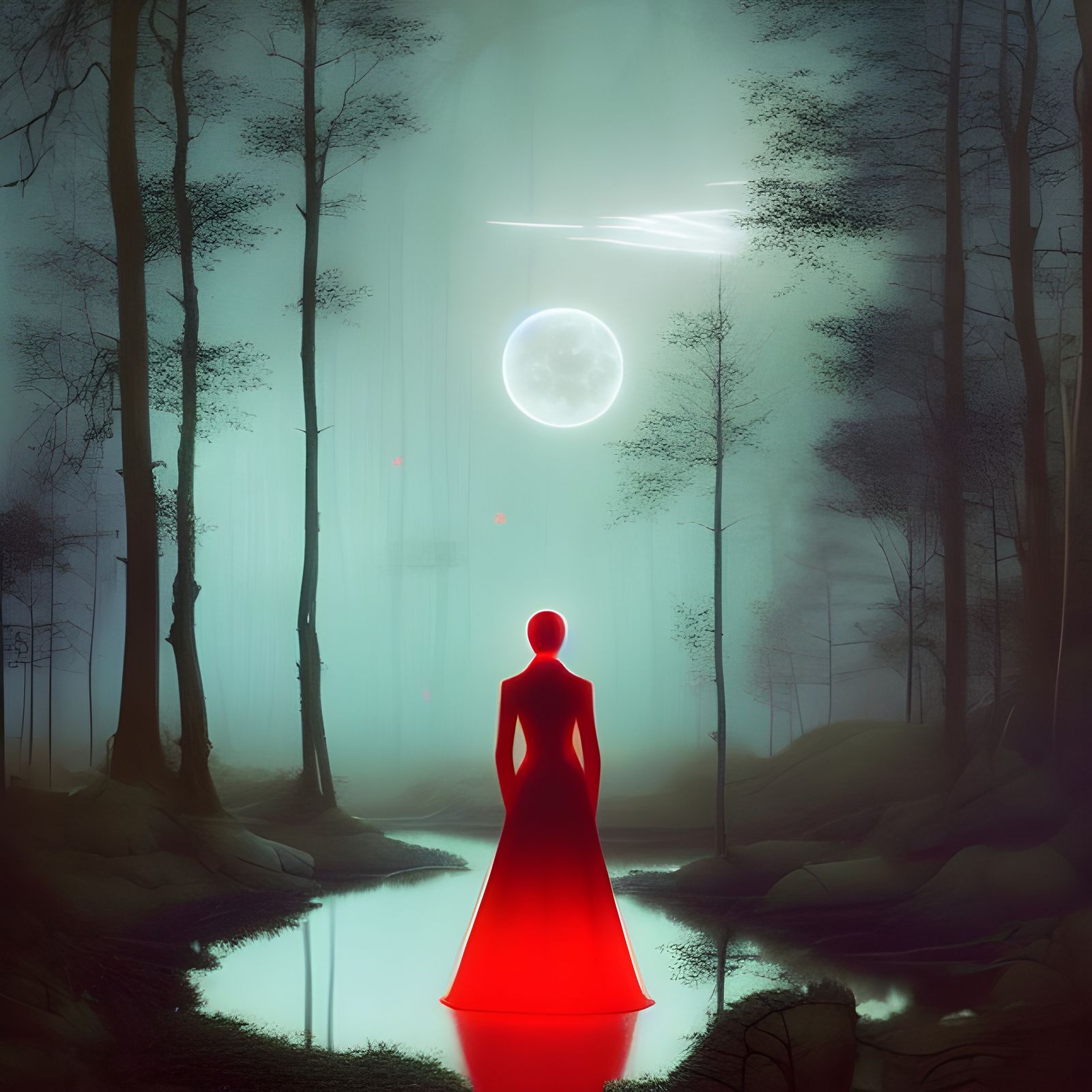 Noche de luna llena
