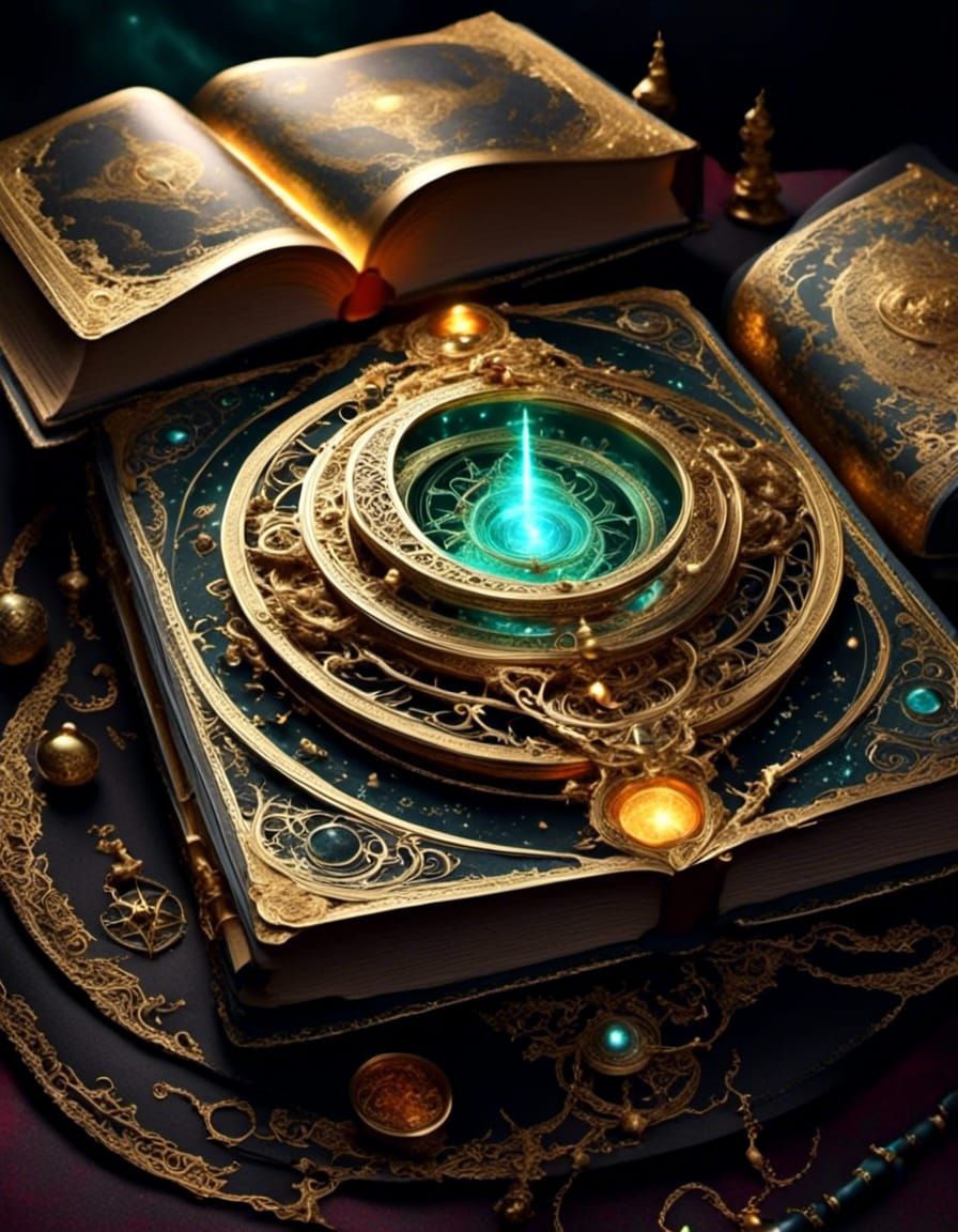 Grimoire Illuminating Space and Time Travel