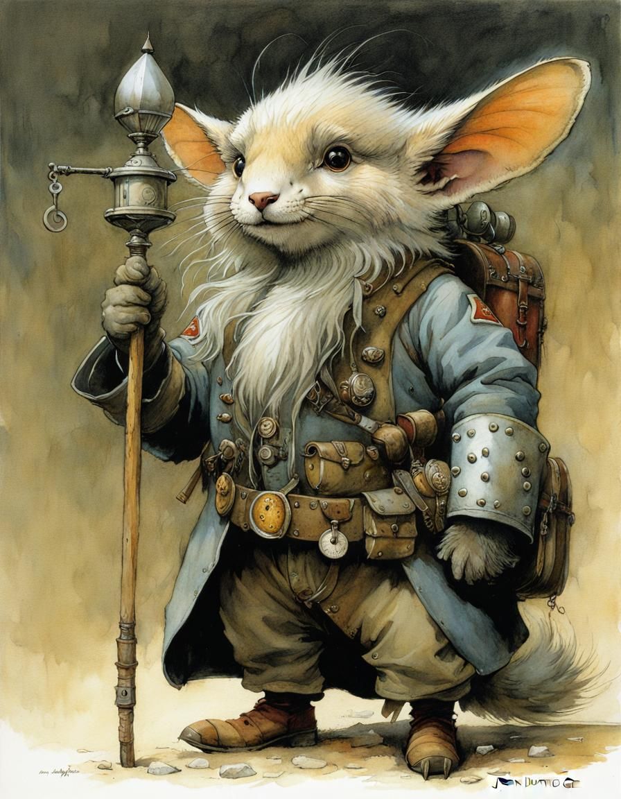 Unique Character Design in Fantasy Illustration Style