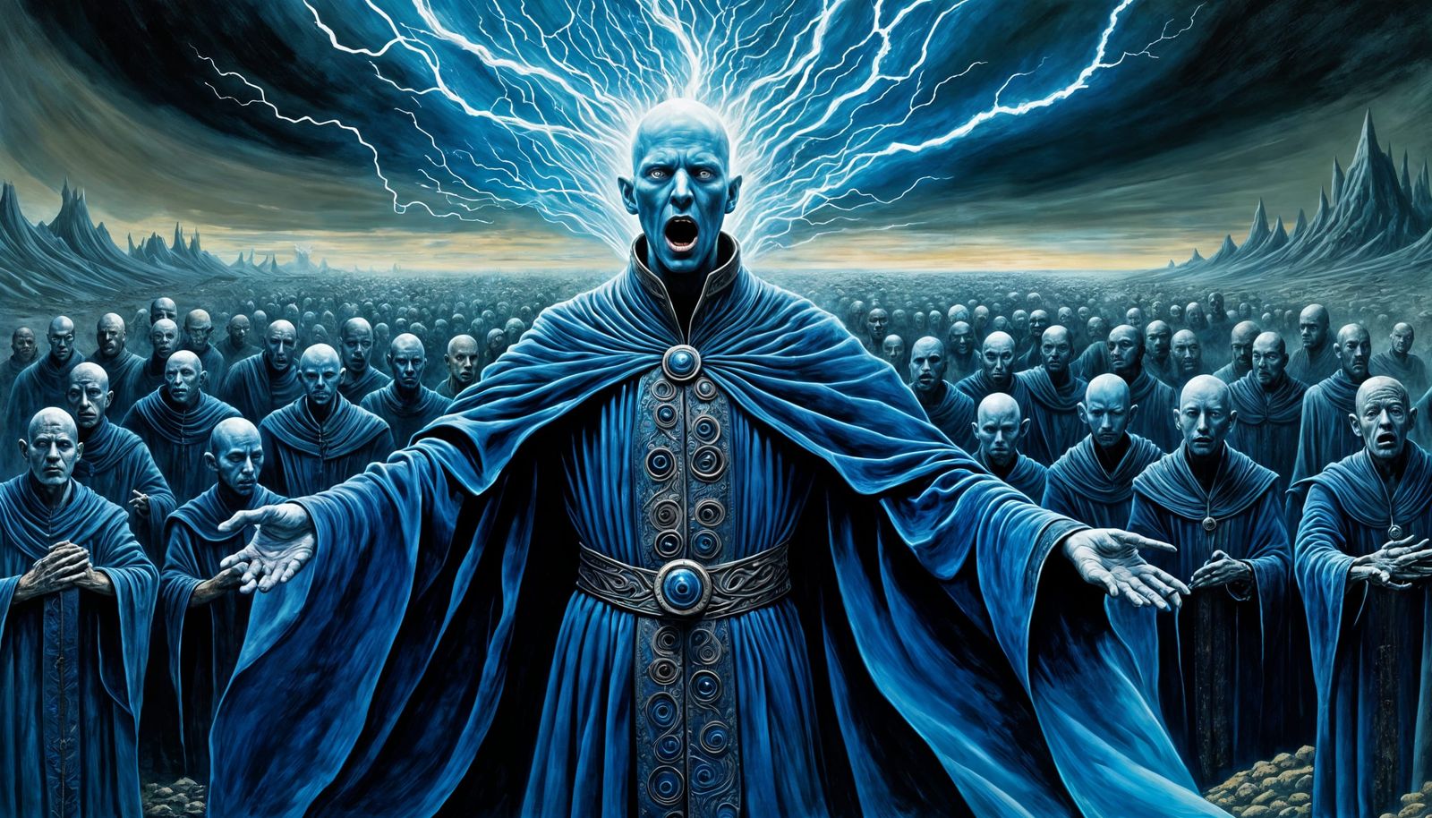 Arcane Wizard's Dark Power Unleashed